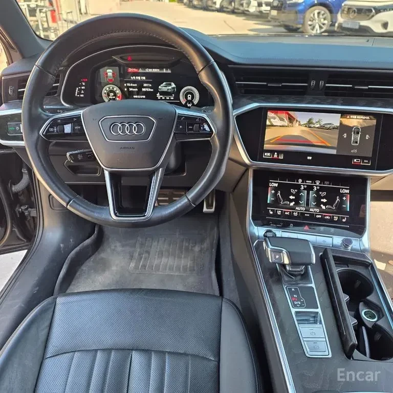 Audi A6 45TFSI* MATRIX* S* LINE* ОБДУХВАНЕ* ХЕДЪП* LANE* A, снимка 10 - Автомобили и джипове - 56185976