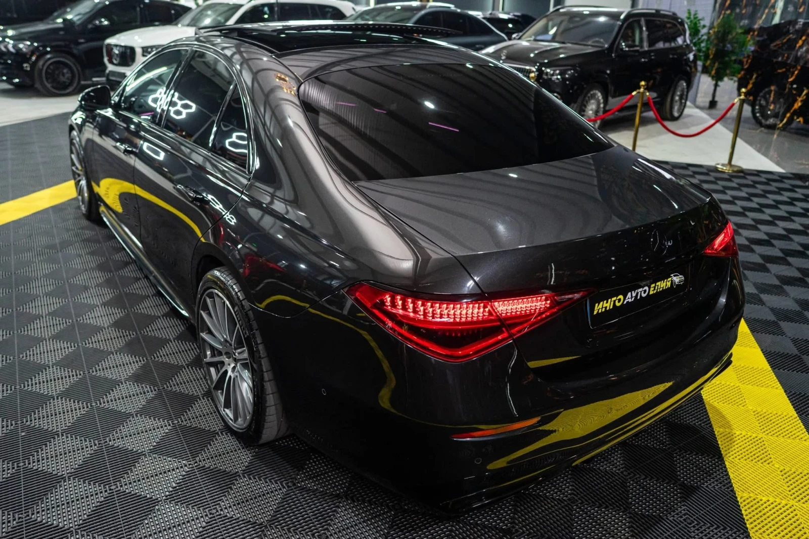 Mercedes-Benz S 350 D LONG FULL AMG LINE ПАНО BURM ЛИЗИНГ 100%, снимка 7 - Автомобили и джипове - 53913213