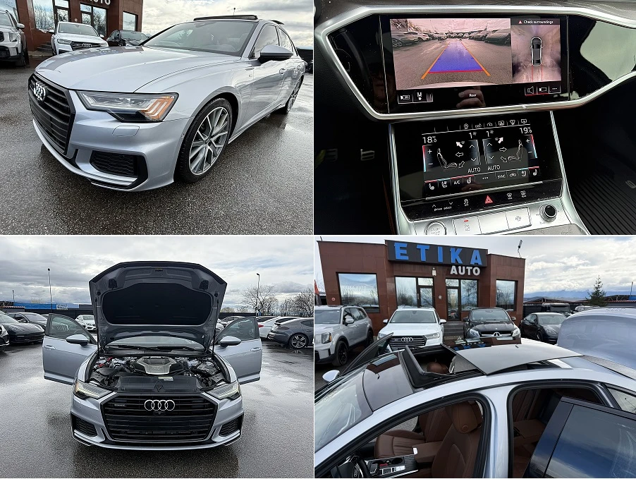 Audi A6 55TFSI-4x4-VAKUM-PANORAMA-MATRIX-360KAMERI-HEAD UP, снимка 17 - Автомобили и джипове - 54020604