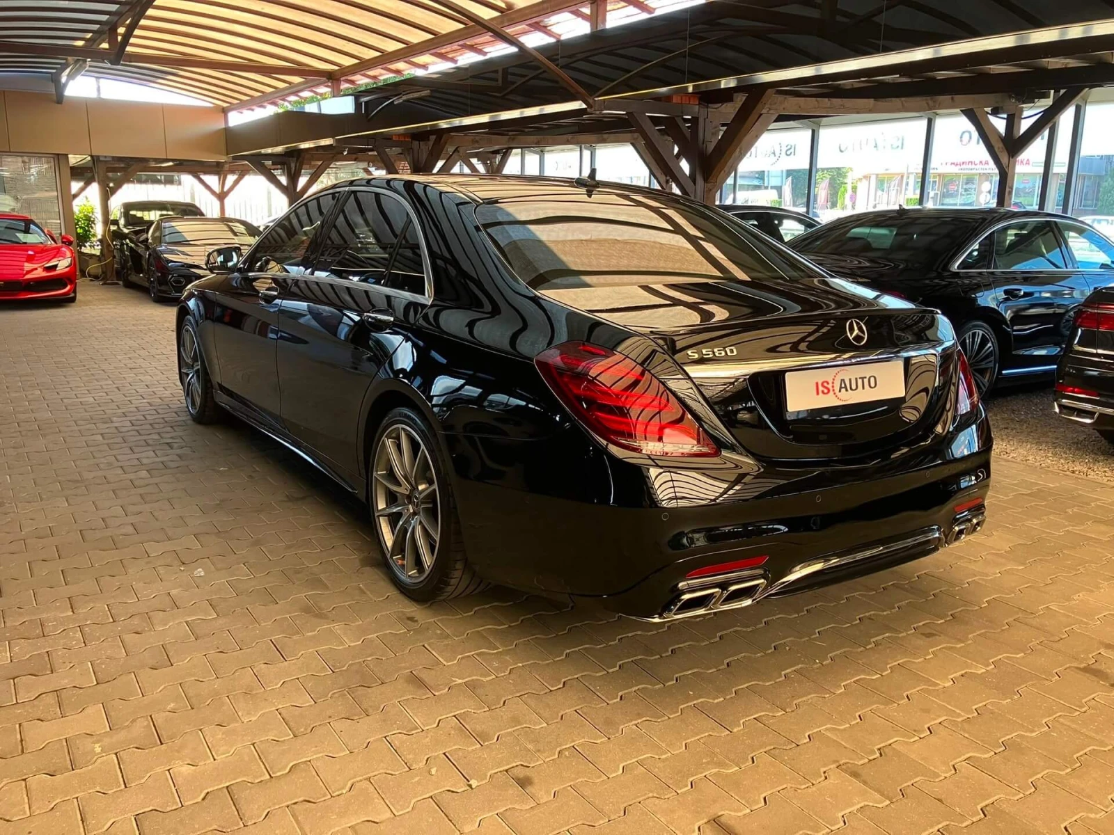 Mercedes-Benz S 560 AMG/Long/RSE/HuD/3D Burmester/Pano/Ambient/Обдухва, снимка 2 - Автомобили и джипове - 55472808