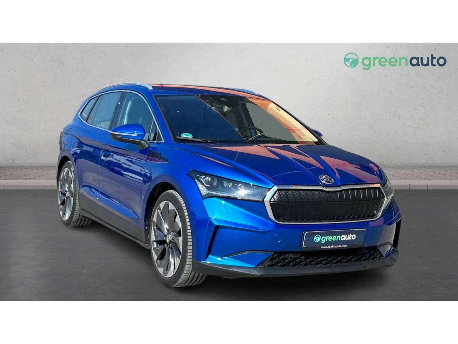 Skoda Enyaq iV80 ТЕРМОПОМПА, Месечна вноска от 350  , снимка 8 - Автомобили и джипове - 56068714