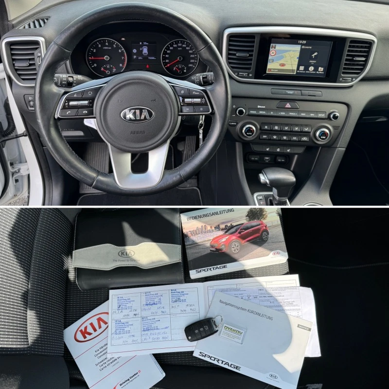 Kia Sportage Внос ШВЕЙЦАРИЯ! 73хил.км., 4х4, Navi, Tel, PDC, Ка, снимка 16 - Автомобили и джипове - 45252549