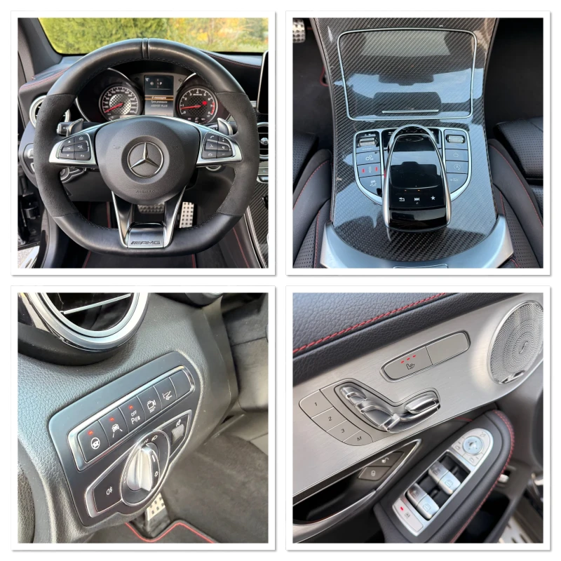 Mercedes-Benz GLC 43 AMG AMG/360KAMERA/BURMESTER/HEAD UP/KEYLES, снимка 14 - Автомобили и джипове - 52851027