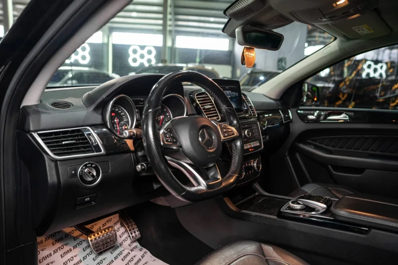 Mercedes-Benz GLE 350 D 4MATIC FULL AMG LINE REACRO ПАНО ЛИЗИНГ 100%, снимка 12 - Автомобили и джипове - 53599400