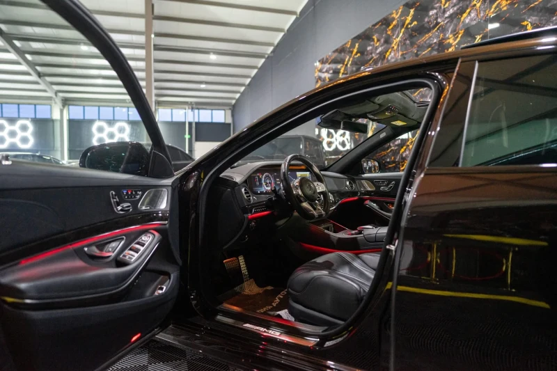 Mercedes-Benz S 63 AMG FULL BRABUS 700 PACK FACELIFT ПАНОРАМА ЛИЗИНГ 100%, снимка 11 - Автомобили и джипове - 52633277