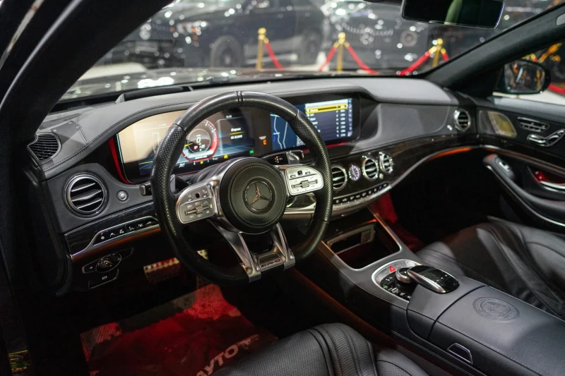 Mercedes-Benz S 63 AMG FULL BRABUS 700 PACK FACELIFT ПАНОРАМА ЛИЗИНГ 100%, снимка 12 - Автомобили и джипове - 52633277