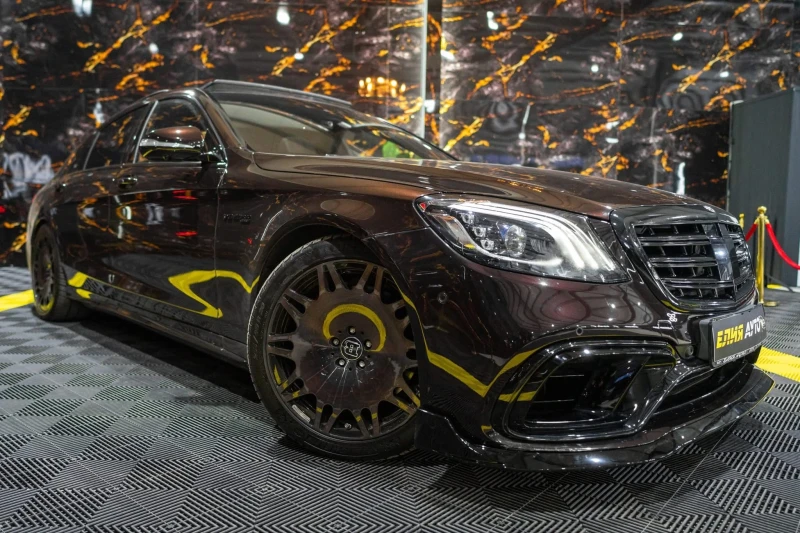 Mercedes-Benz S 63 AMG FULL BRABUS 700 PACK FACELIFT ПАНОРАМА ЛИЗИНГ 100%, снимка 4 - Автомобили и джипове - 52633277