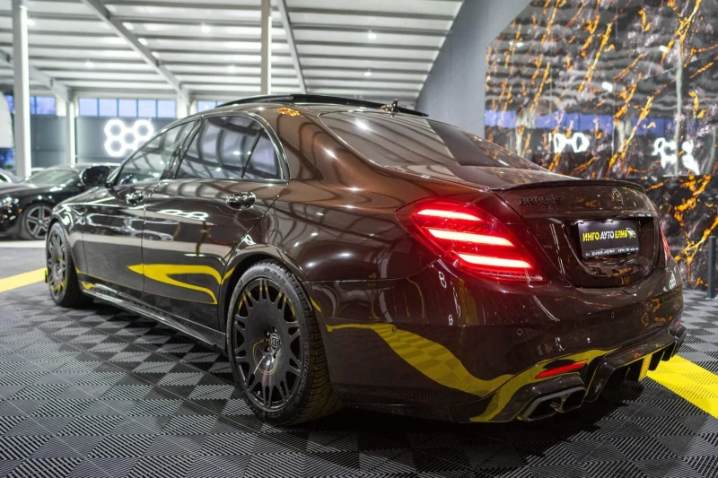 Mercedes-Benz S 63 AMG FULL BRABUS 700 PACK FACELIFT ПАНОРАМА ЛИЗИНГ 100%, снимка 6 - Автомобили и джипове - 52633277