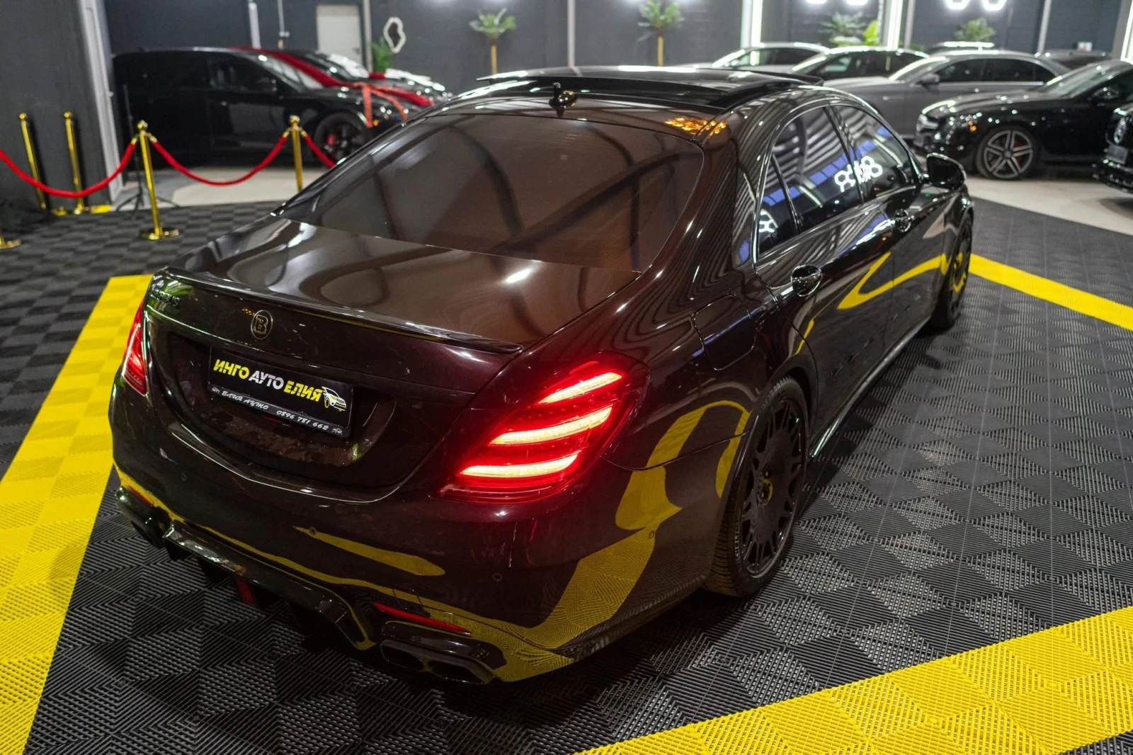 Mercedes-Benz S 63 AMG FULL BRABUS 700 PACK FACELIFT ПАНОРАМА ЛИЗИНГ 100% - изображение 10