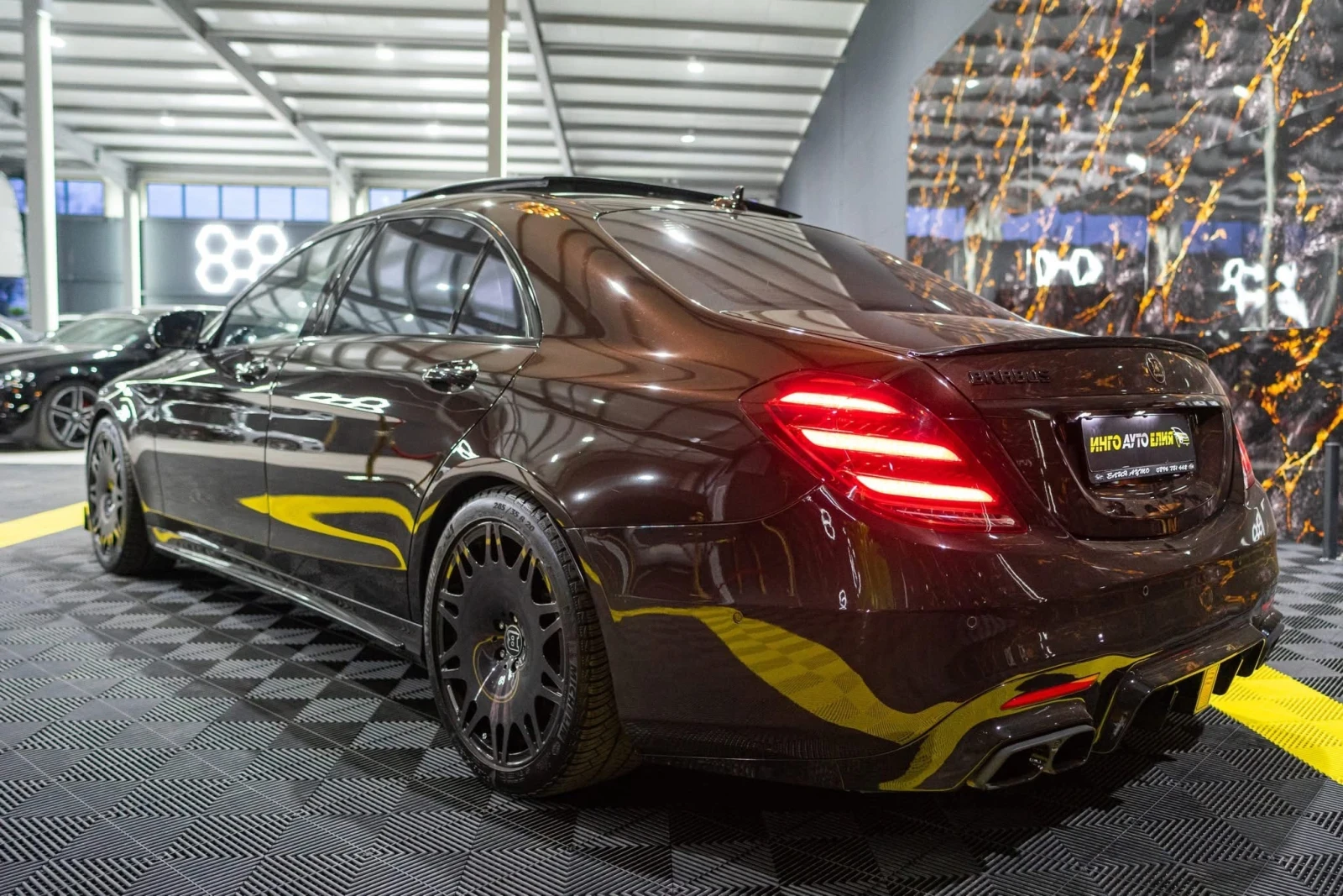 Mercedes-Benz S 63 AMG FULL BRABUS 700 PACK FACELIFT ПАНОРАМА ЛИЗИНГ 100% - изображение 6