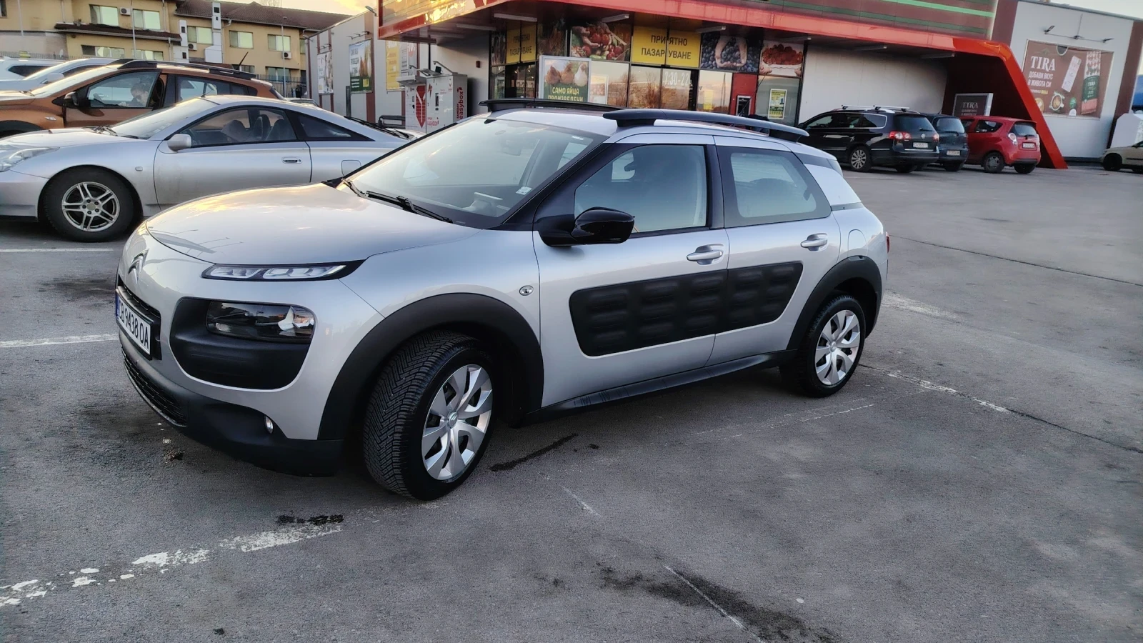 Citroen C4 Cactus 1.2L, 75 kc, android car box, снимка 9 - Автомобили и джипове - 53622492