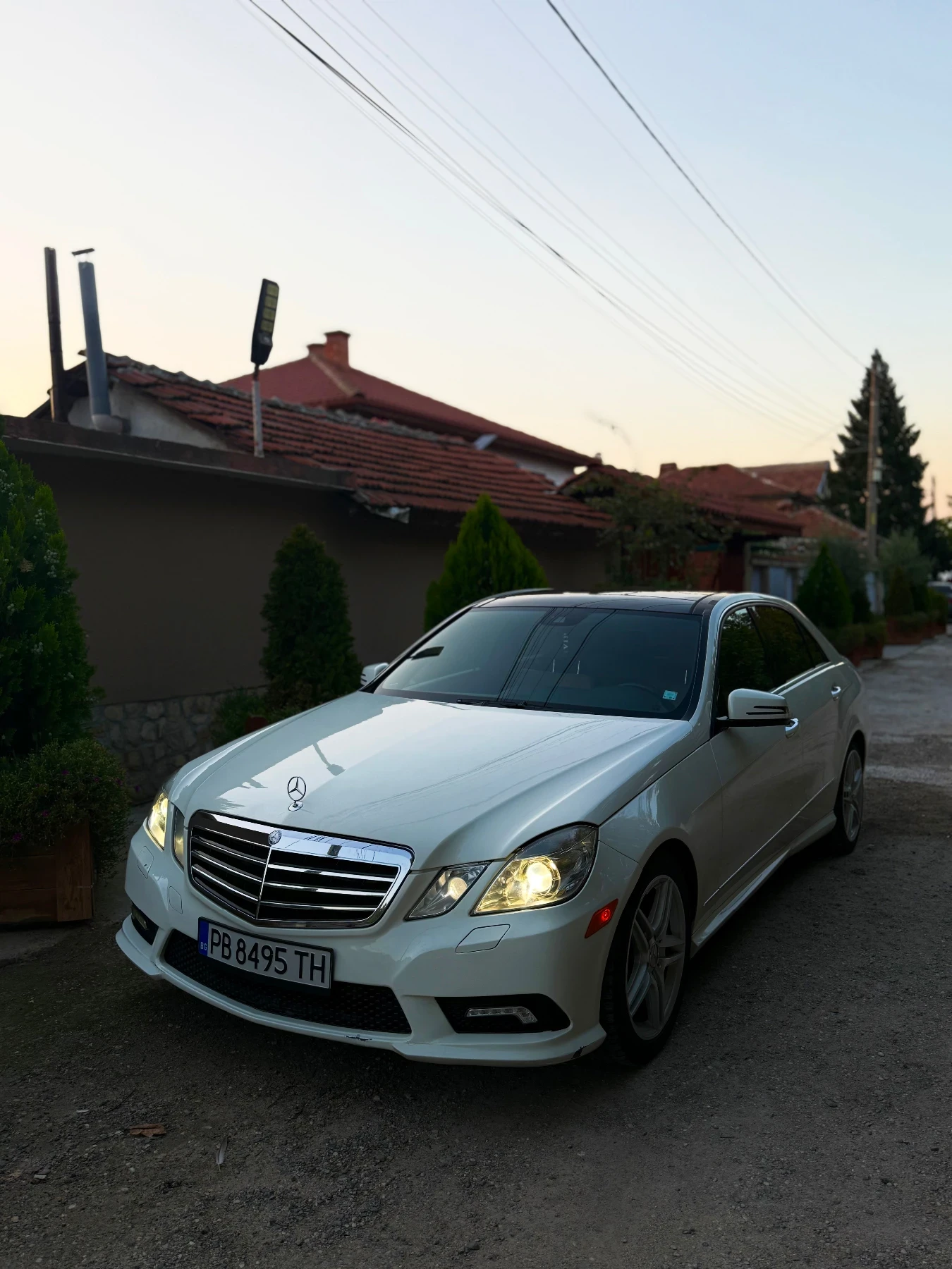 Mercedes-Benz E 500 Mercedes-Benz E-Class W212 E 550   5.5 V8   388 кс