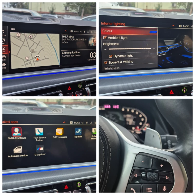 BMW X5 3.0d Xdrive! M! Bowers! Swarovski! Германия! Full!, снимка 12 - Автомобили и джипове - 51601054