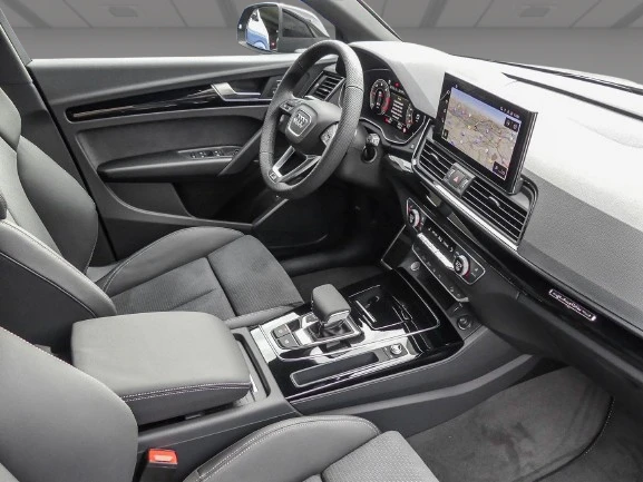 Audi Q5 40 TDI Quattro = S-line = Black Optic Plus Гаранци - изображение 8