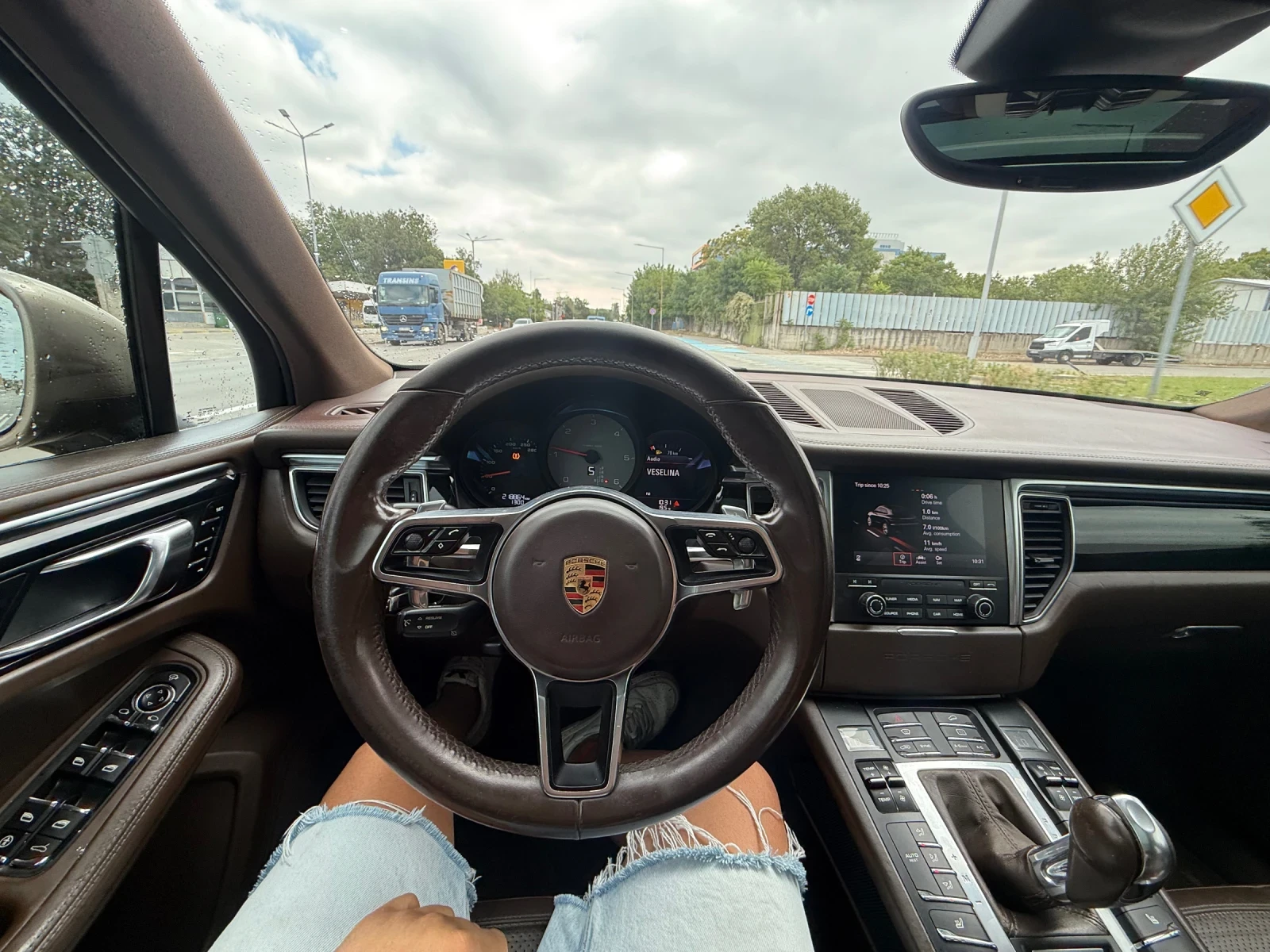 Porsche Macan S* 3.0D* Панорама* БАРТЕР | Mobile.bg — изображение 14