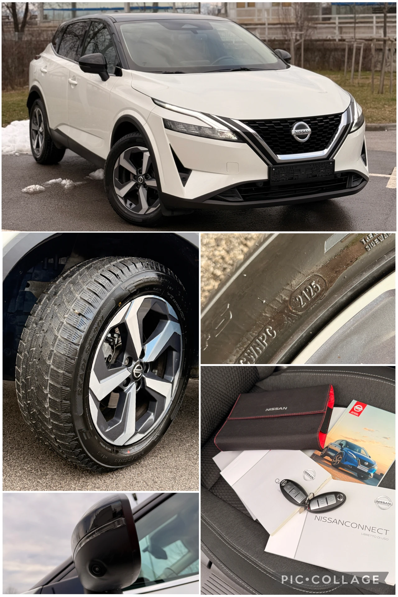 Nissan Qashqai 1.3i* 360 CAMERA* DIGITAL* 48000��*  | Mobile.bg � ����������� 15