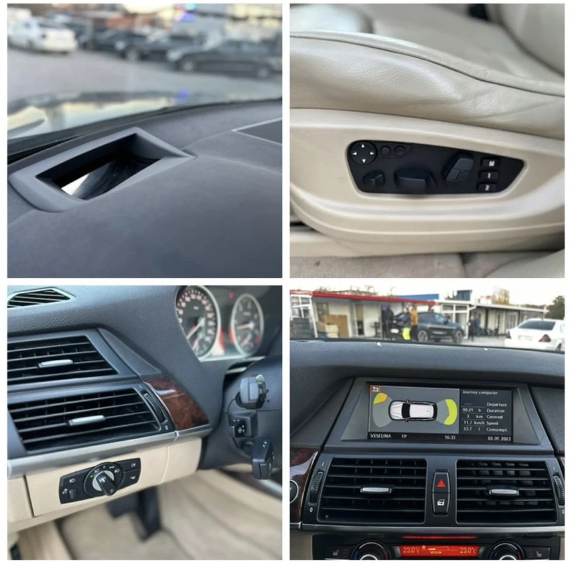 BMW X5 3.0D headup display, снимка 9 - Автомобили и джипове - 53656304