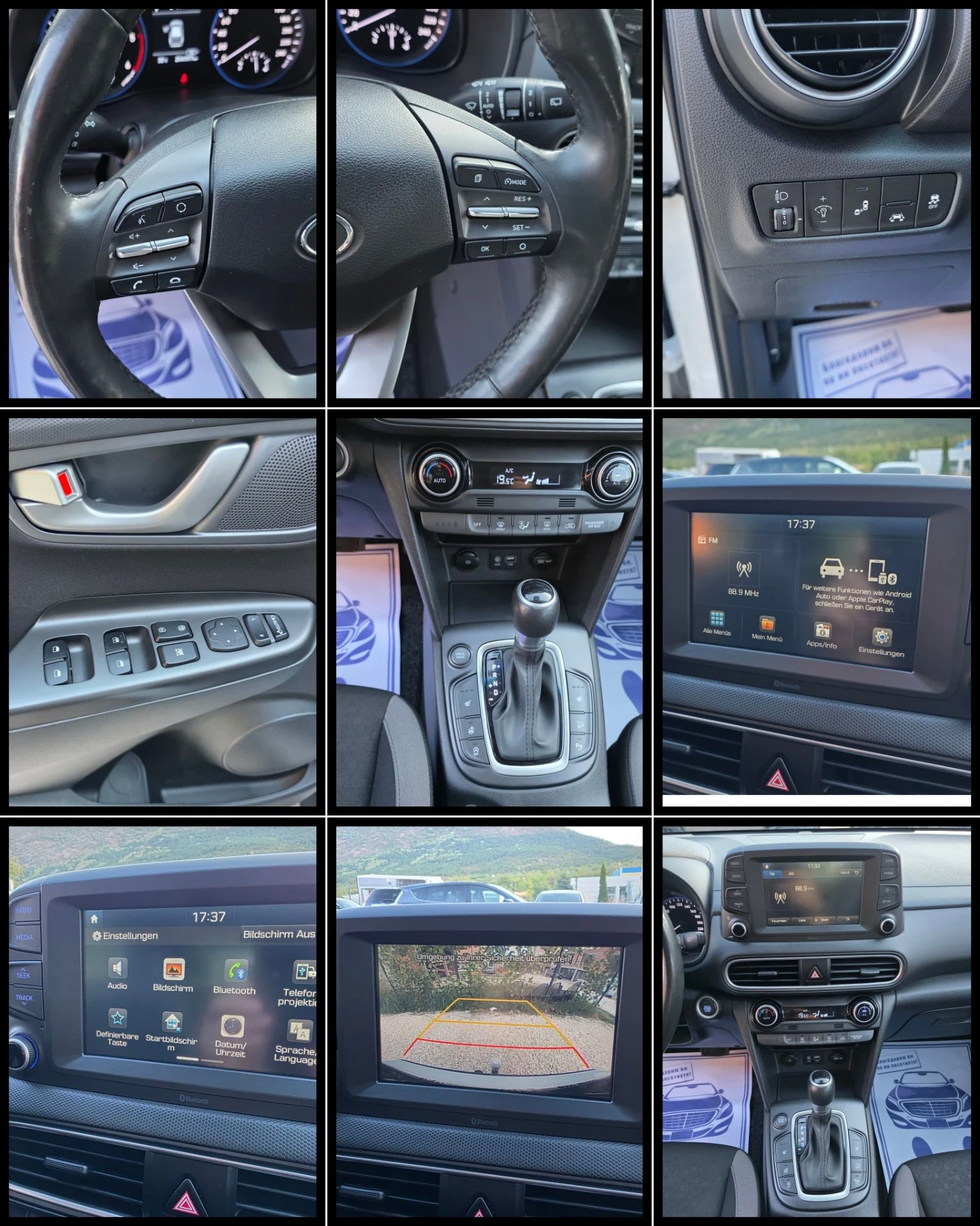 Hyundai Kona Сервизна История 8бр Алуминиеви джанти , снимка 13 - Автомобили и джипове - 55932439