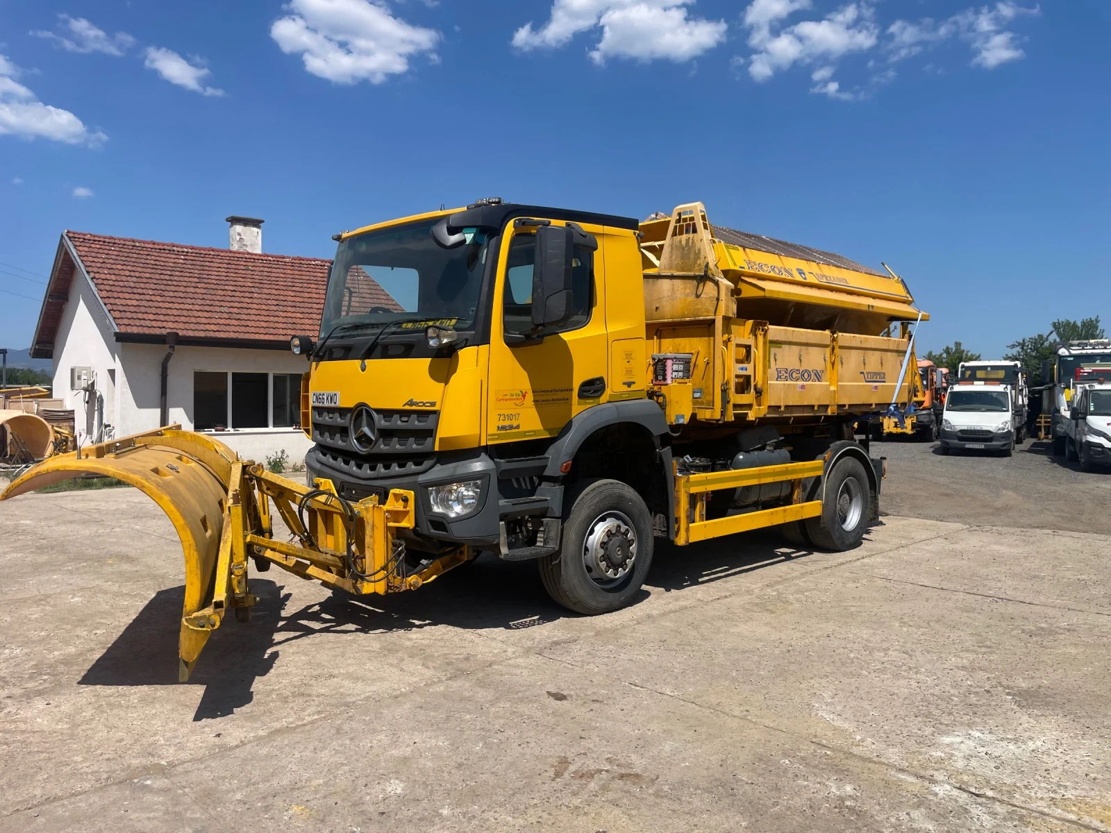 Mercedes-Benz Arocs 4х4/6м3/Е6, снимка 1