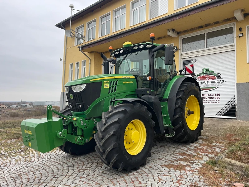 Трактор John Deere 6195R НАВИГАЦИЯ ЛИЗИНГ, снимка 3 - Селскостопанска техника - 47947039