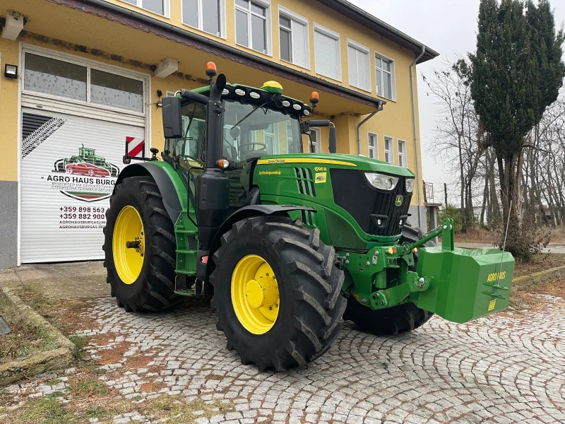 Трактор John Deere 6195R НАВИГАЦИЯ ЛИЗИНГ, снимка 1 - Селскостопанска техника - 47947039