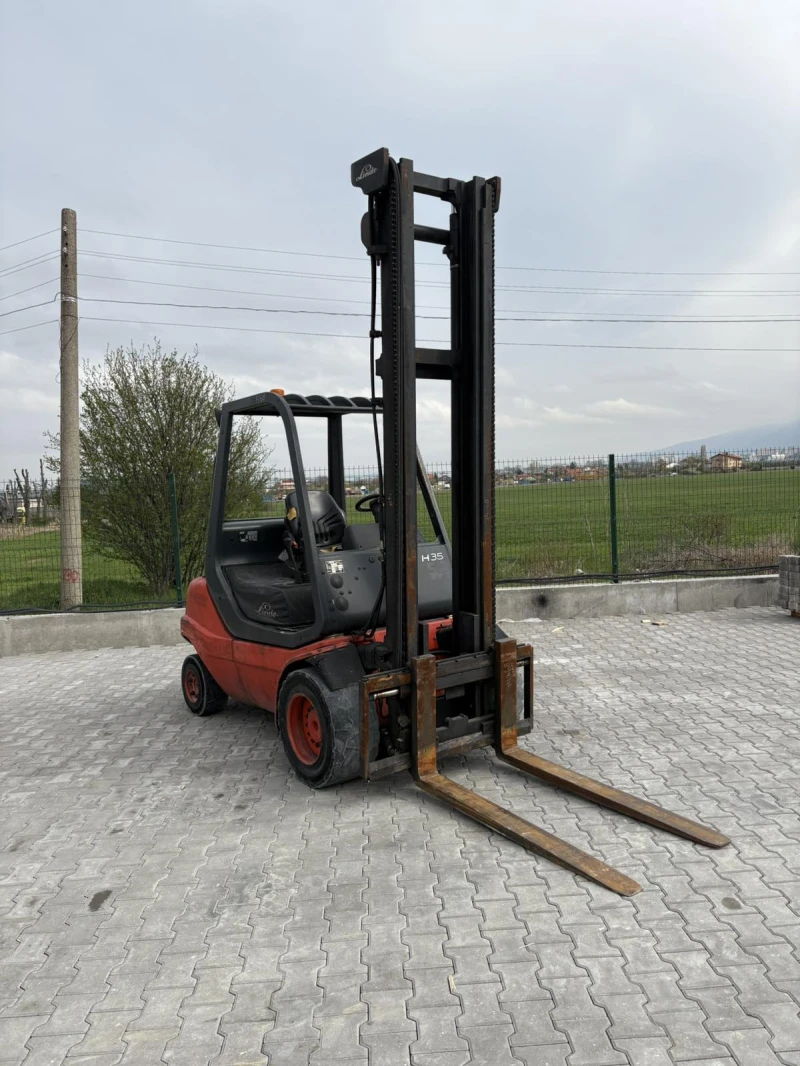 Мотокар Linde  H35D-03, снимка 2 - Индустриална техника - 49861979