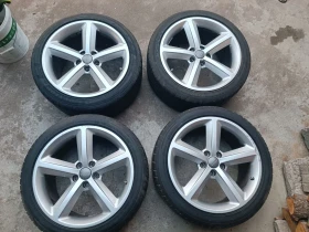 Гуми с джанти Dunlop 245/40R18, снимка 3 - Гуми и джанти - 48884294