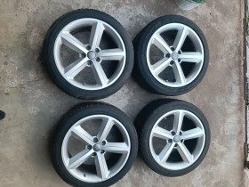 Гуми с джанти Dunlop 245/40R18, снимка 2 - Гуми и джанти - 48884294