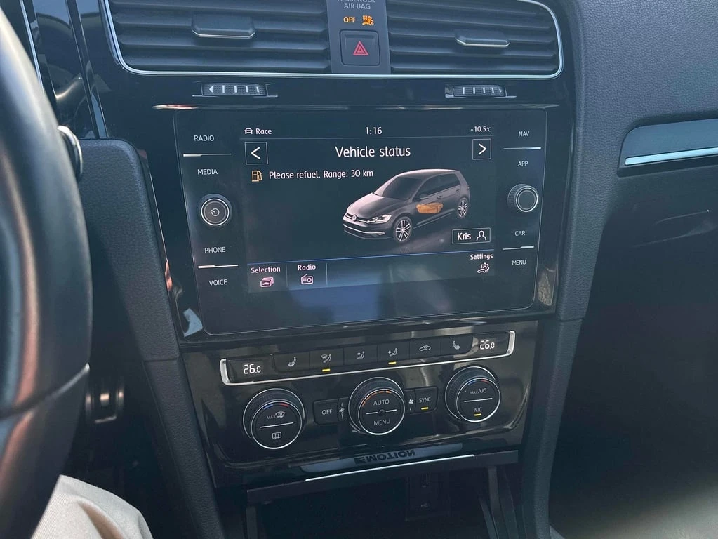 VW Golf * R * РЪЧКА * CARFAX* ПОДГРЕВИ - изображение 9