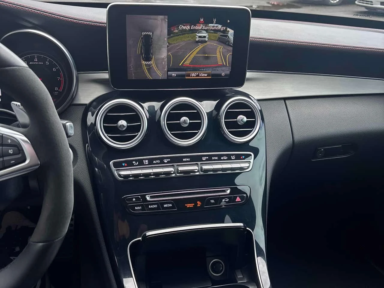 Mercedes-Benz C 43 AMG BURMESTER/ПАНОРАМА/360 CAM, снимка 9 - Автомобили и джипове - 55006728