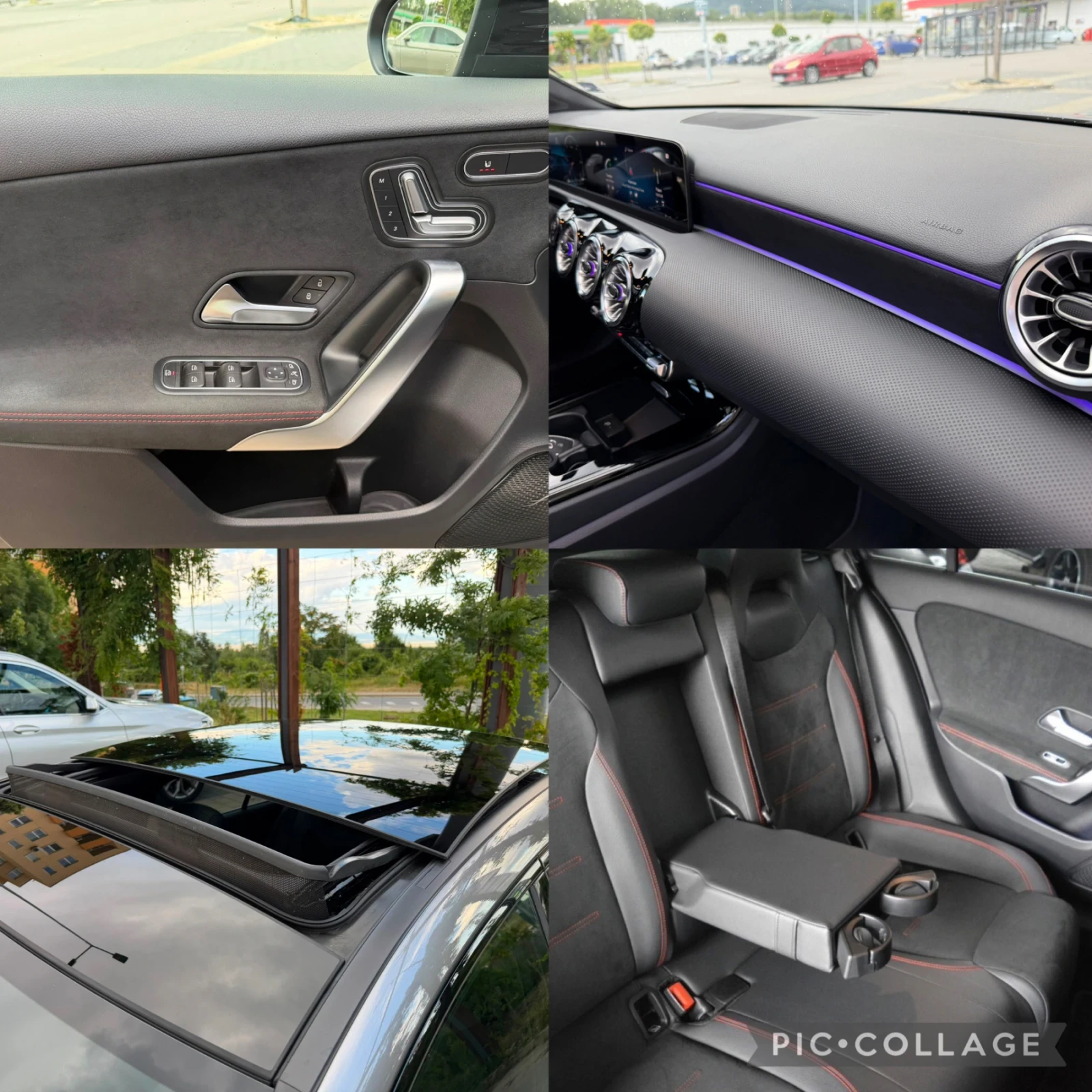 Mercedes-Benz A 200 AMG/KEYLESS/МЪРТВА ТОЧКА/360/DISTRONIC/MEMORY/FULL, снимка 12 - Автомобили и джипове - 55166978