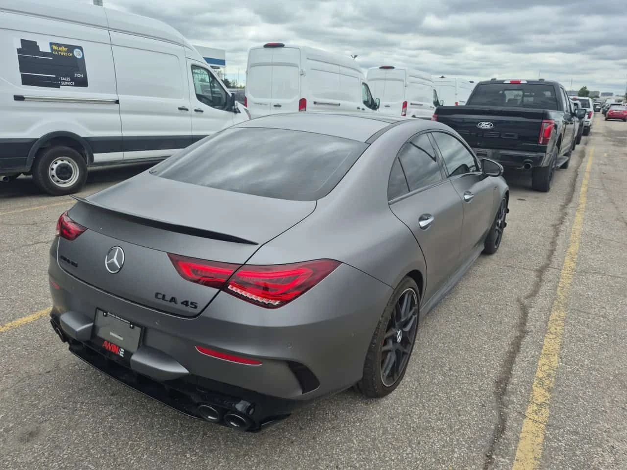 Mercedes-Benz CLA 45 AMG * Eдин собственик * CARFAX * От Mercedes * , снимка 3 - Автомобили и джипове - 55273892