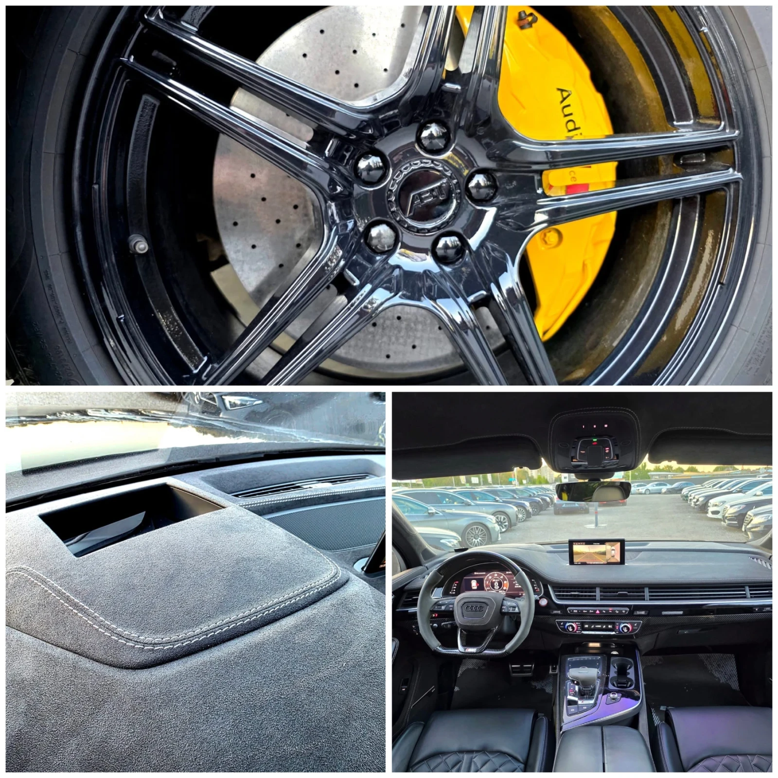 Audi SQ7 ORIGINAL ABT TUNING CARBON CERAMIC  100% | Mobile.bg   17