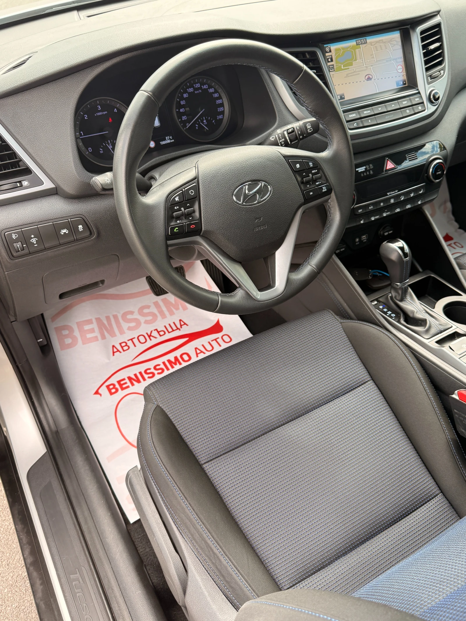 Hyundai Tucson 1.7 CRDI* X-Possible* 156000км* , снимка 11 - Автомобили и джипове - 55135151