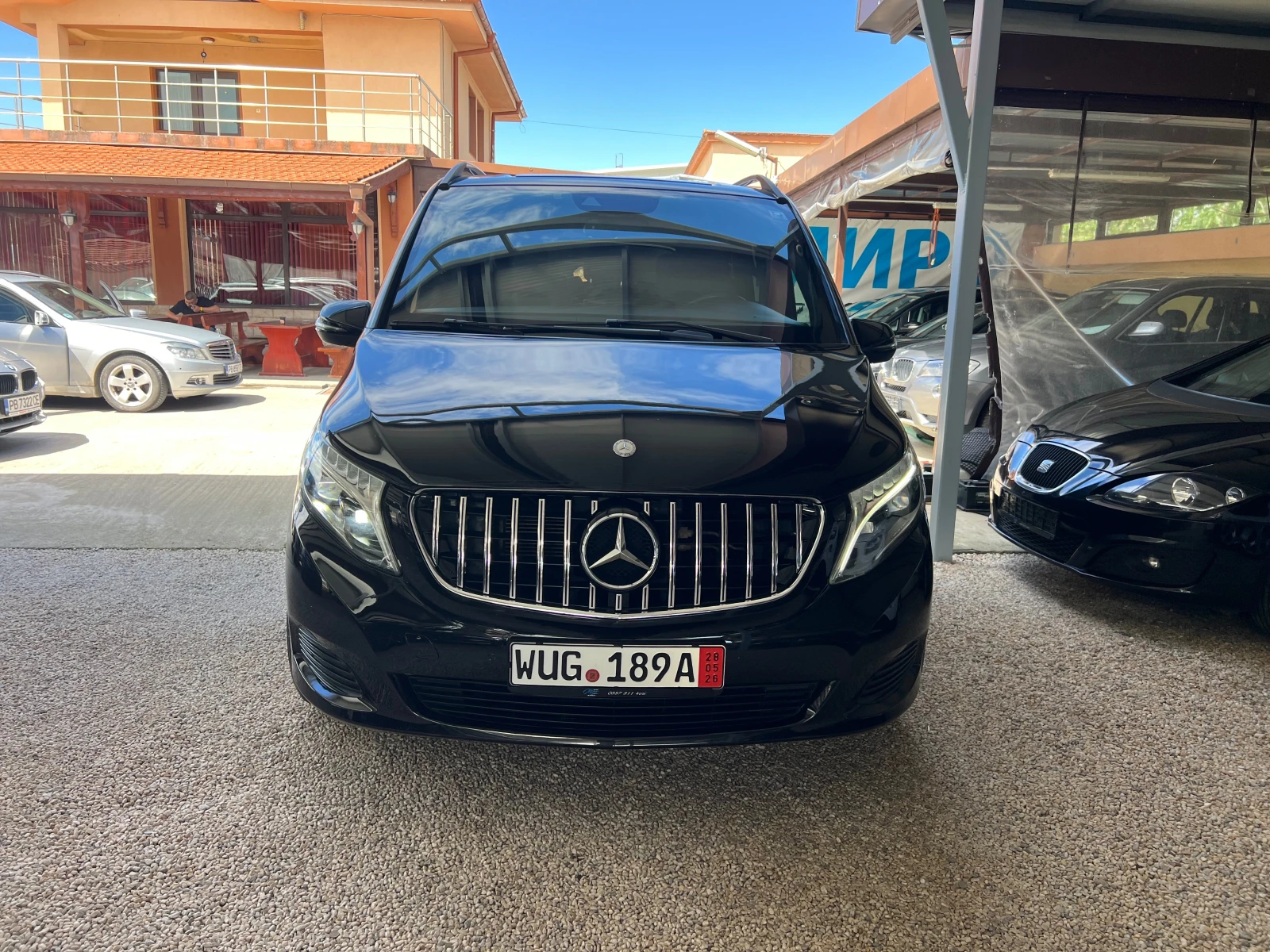 Mercedes-Benz V 250 Германия перфект, снимка 2 - Бусове и автобуси - 54582386