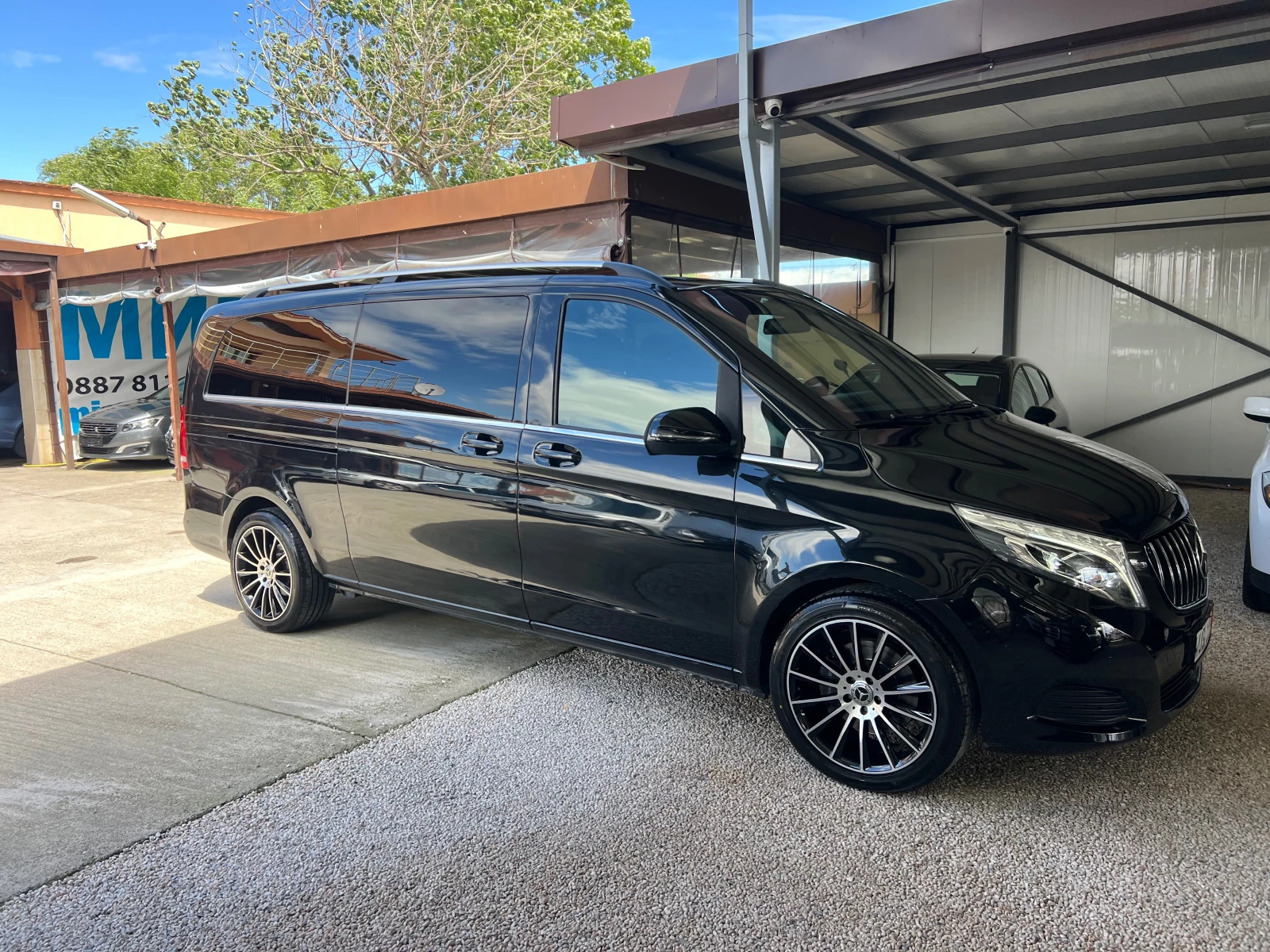 Mercedes-Benz V 250 Германия перфект, снимка 5 - Бусове и автобуси - 54582386