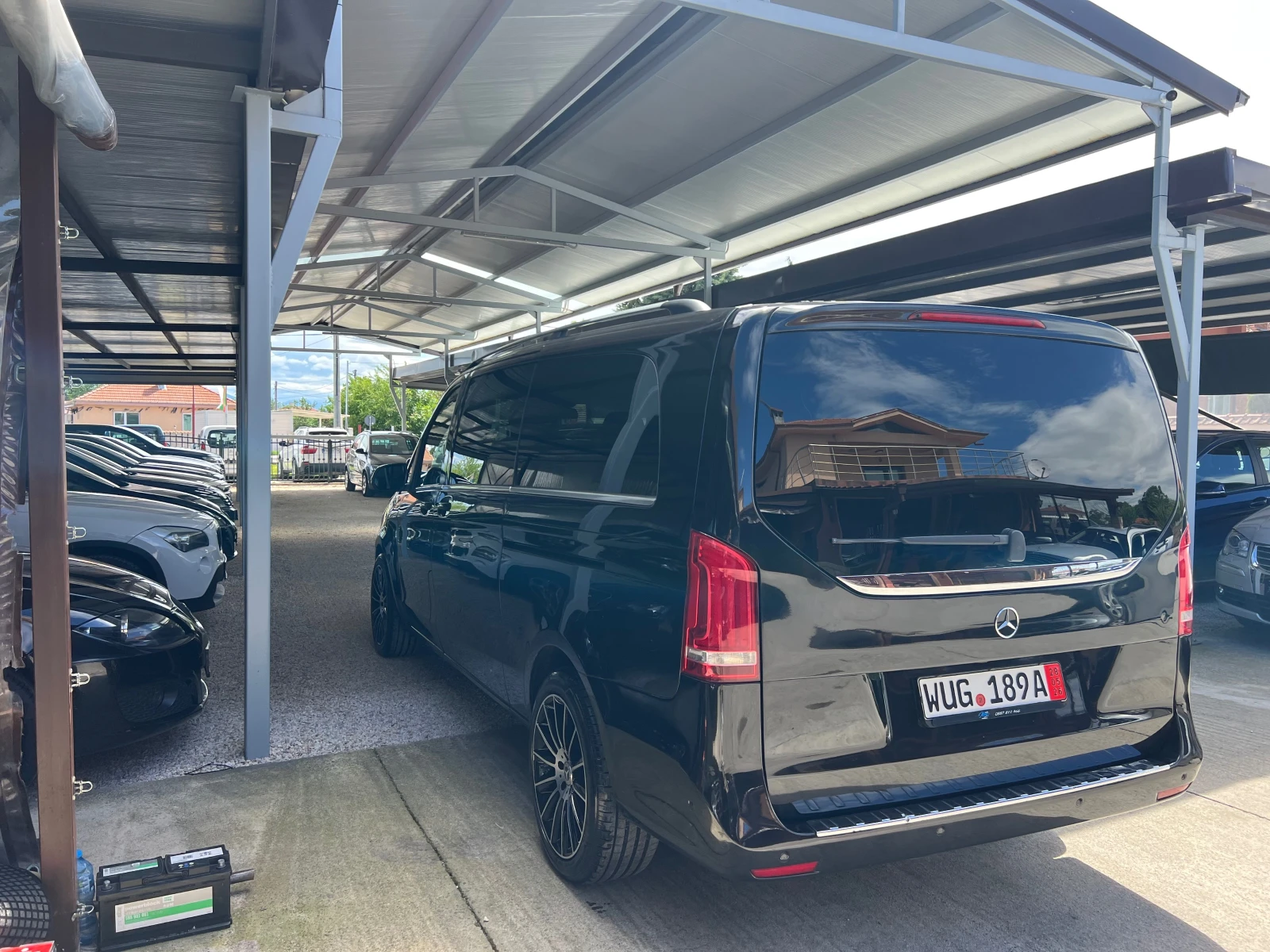 Mercedes-Benz V 250 Германия перфект, снимка 7 - Бусове и автобуси - 54582386