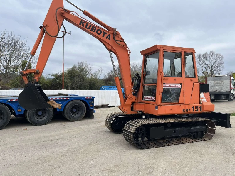 Багер Kubota KH-151, снимка 10 - Индустриална техника - 52328950