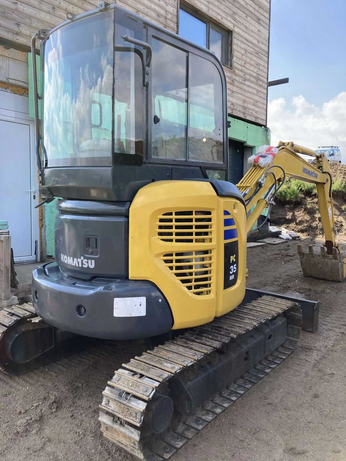 Багер Komatsu PC35 - изображение 3