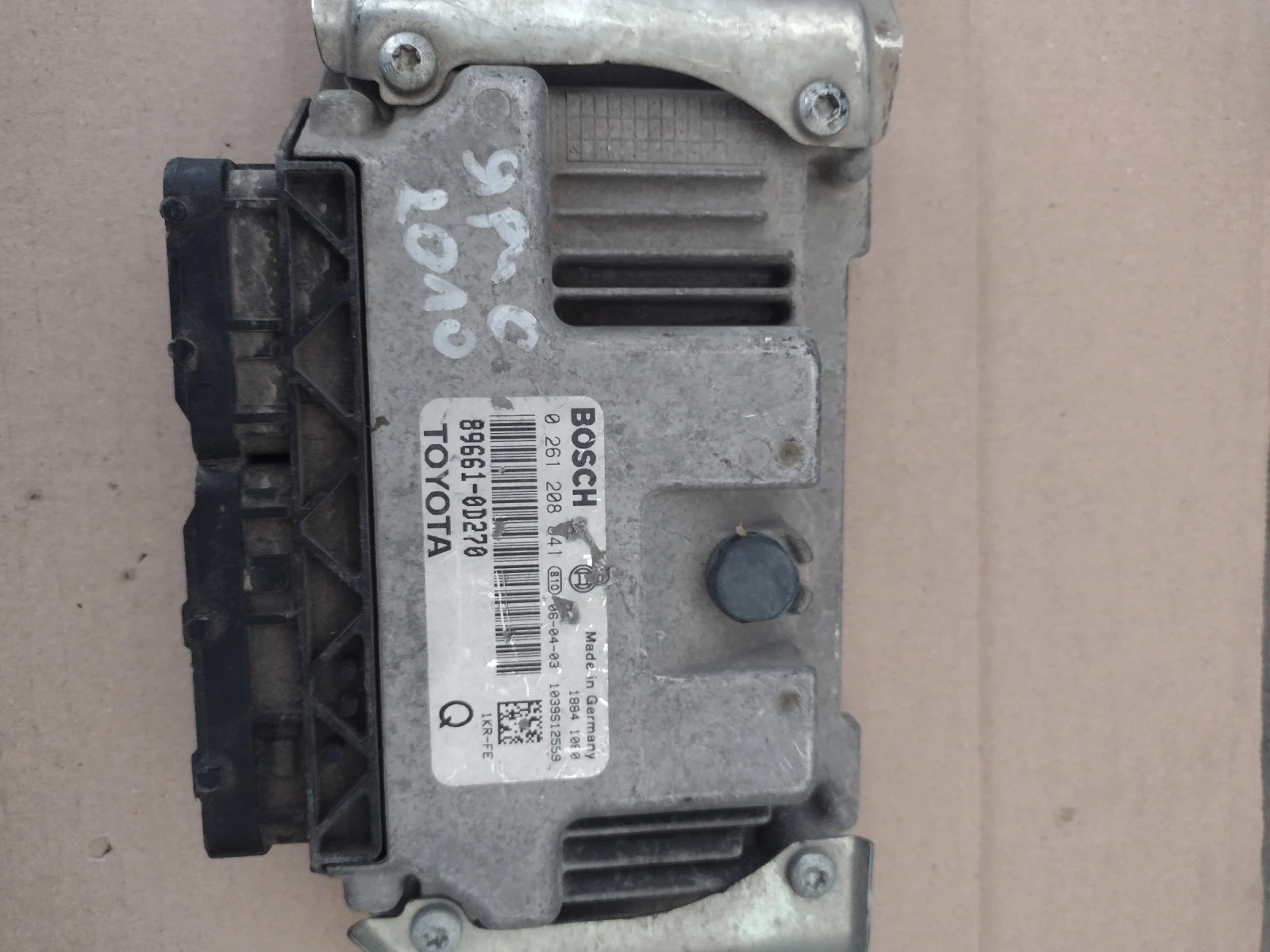 89661-0D270     TOYOTA YARIS 1.0 vvti Bosch 0 261 208 841 | Mobile.bg   1