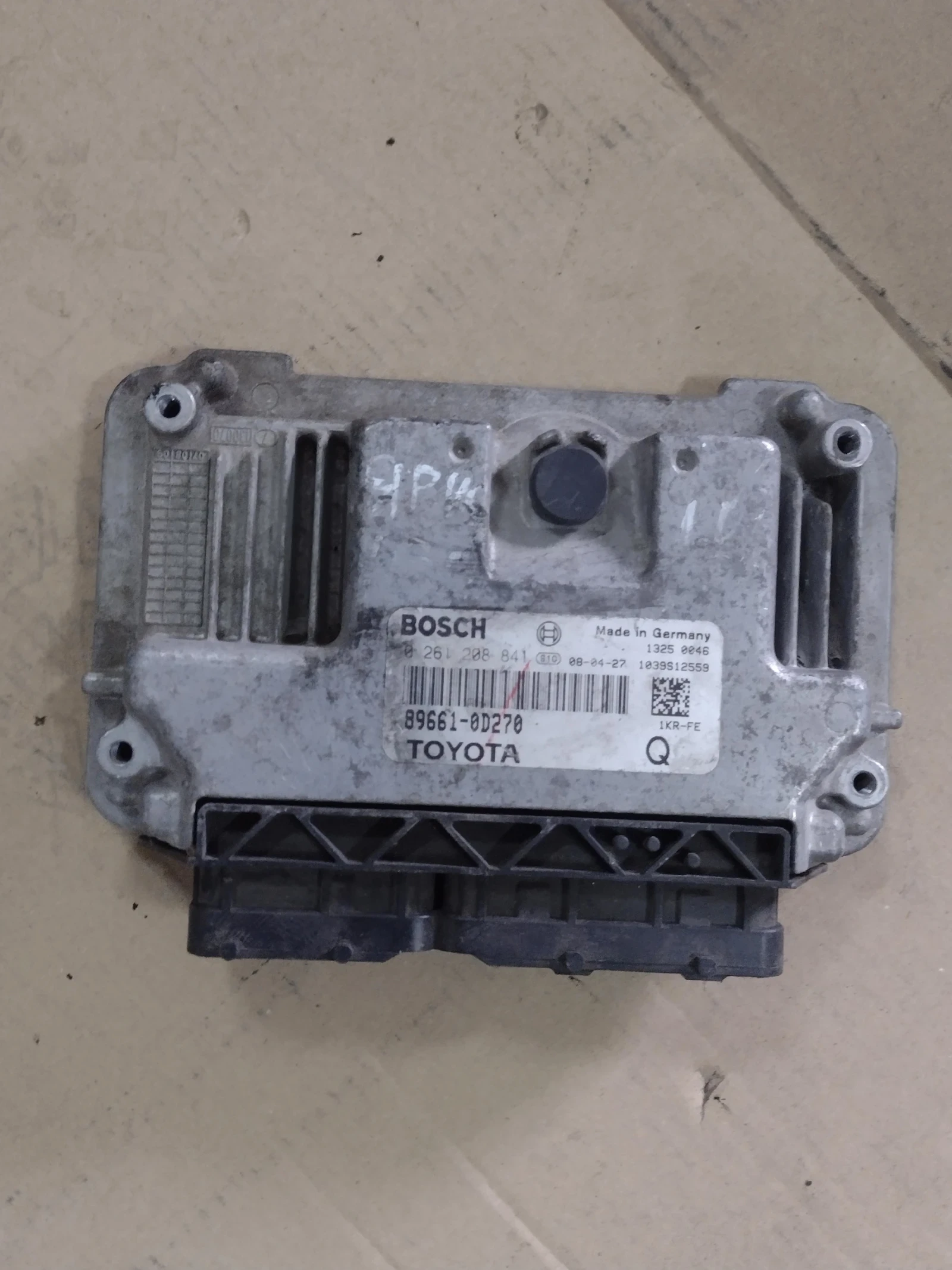 89661-0D270     TOYOTA YARIS 1.0 vvti Bosch 0 261 208 841 | Mobile.bg   2