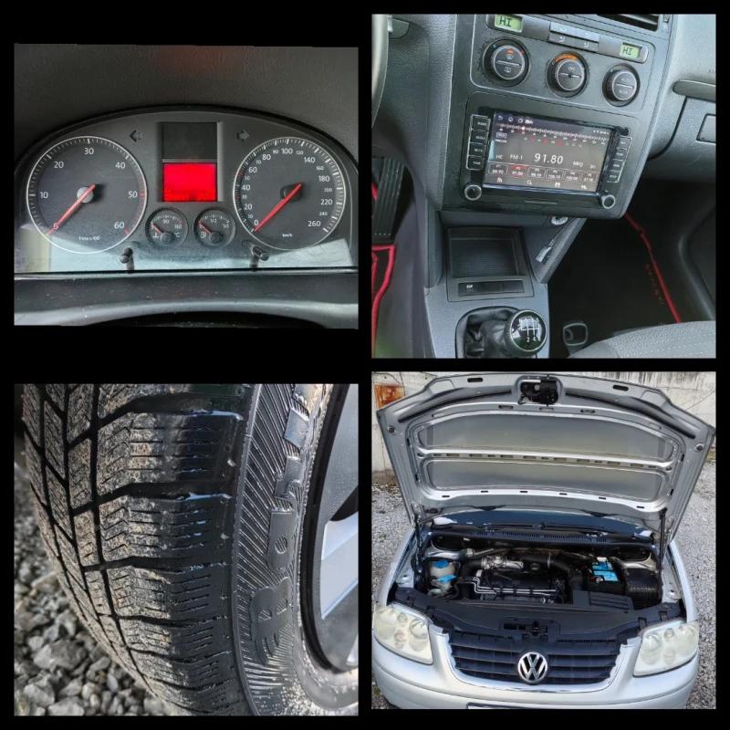 VW Touran 1.9 tdi  Navi, снимка 17 - Автомобили и джипове - 53168304