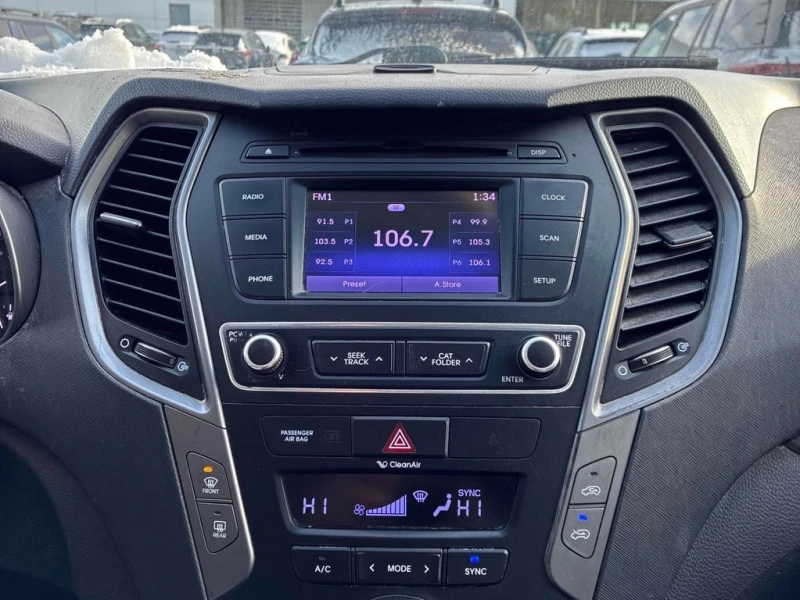 Hyundai Santa fe * Premium * CARFAX * БЕЗ ПЪРВОНАЧАЛНА ВНОСКА, снимка 9 - Автомобили и джипове - 52737617