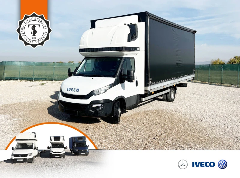 Iveco 35S18 50с18 Daily Б Категория 15Палетен 6м Спалния Печка, снимка 1 - Бусове и автобуси - 48974673