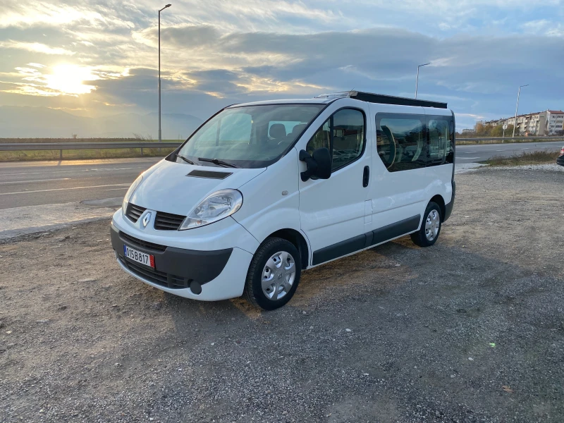 Renault Trafic -2.0DCI/ПЪТНИЧЕСКИ-9места/КЛИМАТИК, снимка 1 - Бусове и автобуси - 48427443