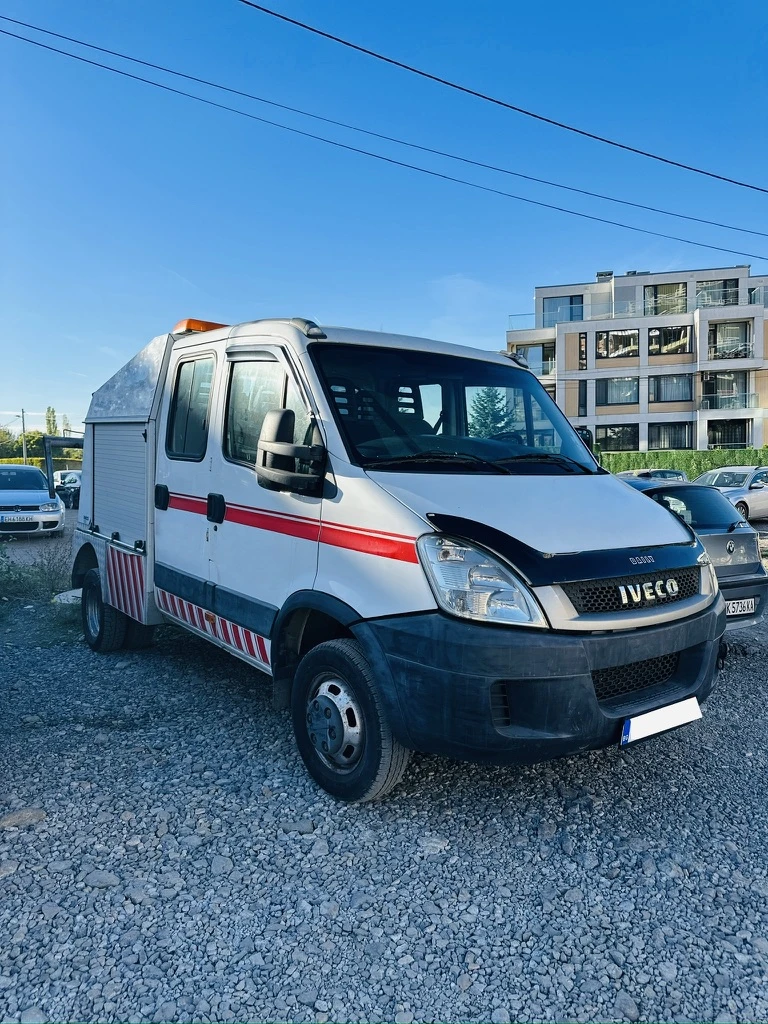 Iveco Daily 50c15, N1, 2010г, 6+ 1, Климатик, снимка 1 - Бусове и автобуси - 47483569