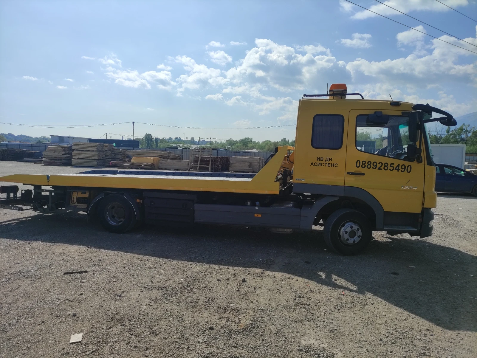 Mercedes-Benz Atego 1224 euro5 Klima, снимка 2 - Камиони - 54510645