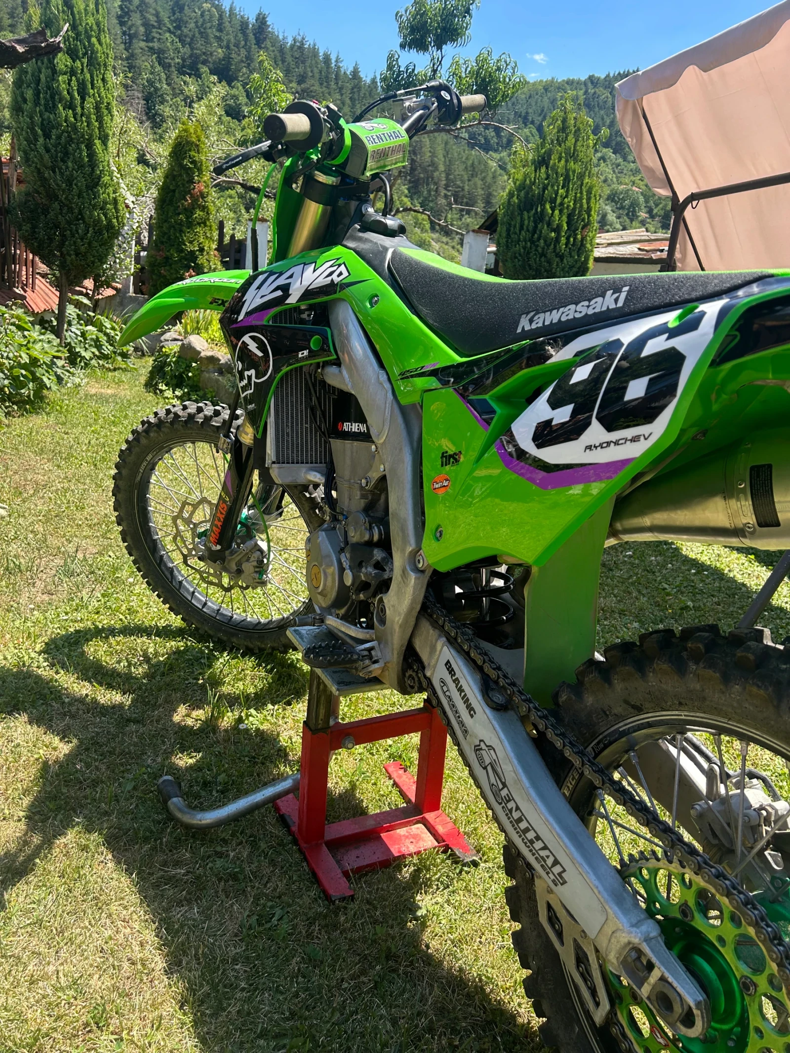 Kawasaki Kx, снимка 7 - Мотоциклети и мототехника - 56170234