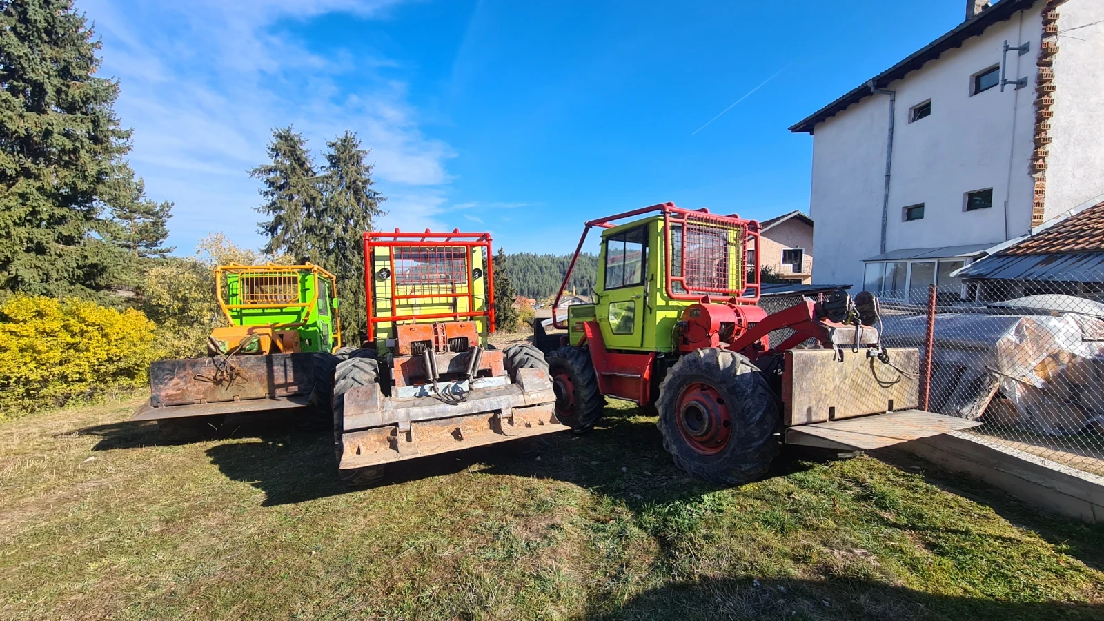 Специализирани машини Машини за дърводобив MB TRAC 800/900 - изображение 2