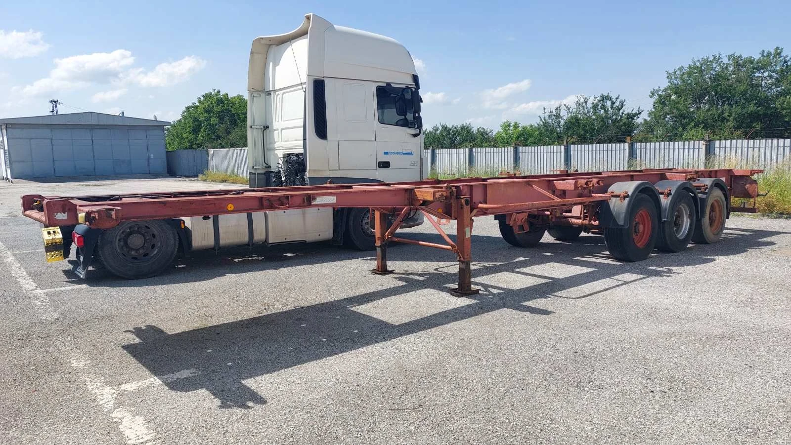 Полуремарке Fruehauf, снимка 3 - Ремаркета - 56355674